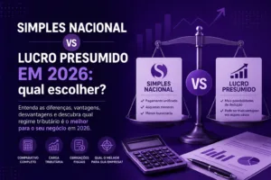 Simples Nacional vs Lucro Presumido em 2026: qual escolher?